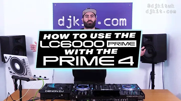 Как использовать Denon DJ LC6000 с Prime 4 в режиме Serato и автономном режиме + 4-дековый мэшап! #Крысиная пещера