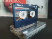 🛍 Винтажная кассета винтаж DENON RD-X 74 без ыша тип I, винтаж аудиокассета типа 1, но в
