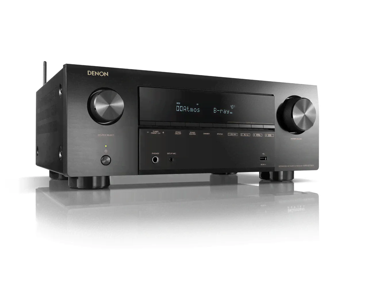 AV ресиверы Denon AVR-X2700H - 7.2-канальный 8K AV-ресивер