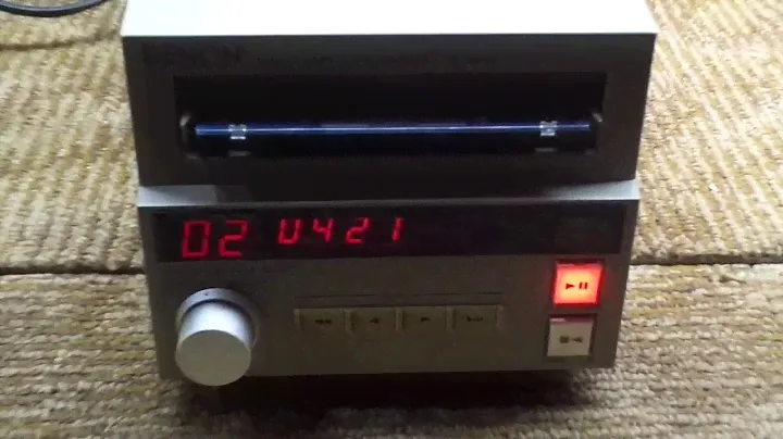 DEMO OF PRO DENON DN-950FA CD CART PLAYER FOR SALE