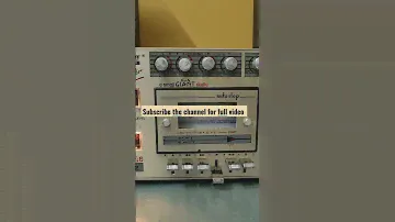 totoytone stereo cassette deck