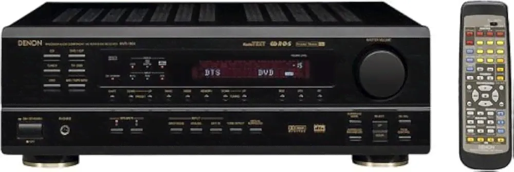 AV ресиверы усилители Denon AVR-1601 AV-Receiver schwarz-0