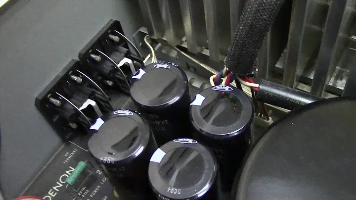 Denon PMA-720 (655) inside внутри