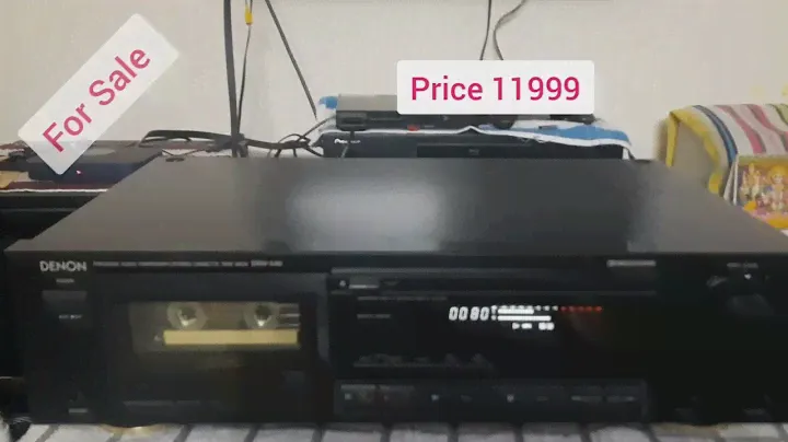 (Sold)Denon Stereo Cassette Deck DRM-540/For Sale/Infinity Audio/Contact 9443370602