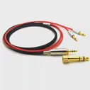 🛍 Кабель для наушников Denon AH-D600, D7100, D7200, Velodyne VTrue, сменный аудиокабель, шнуры 6,353,5 мм на 2x3,5 мм разъем