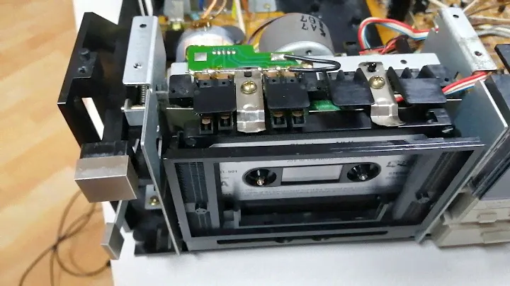 DENON DR-M 10 HX repaired. New motor + Poti