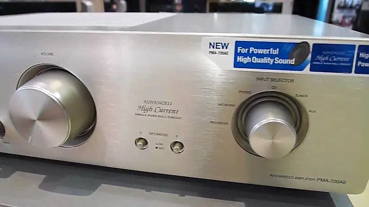 Denon PMA720 amplificador