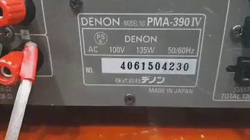 (Đã bán) Amply Denon PMA 390 IV - công suất 135 W - tiếng sáng lực, ghép được với nhiều loại loa