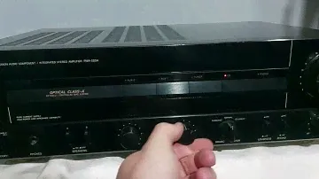 denon pma 520 amplifier. test