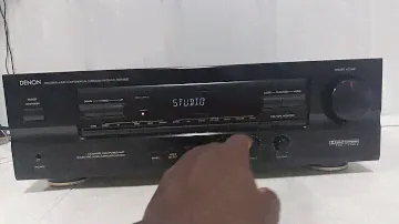Denon Stereo Receiver Avr-800 Sound Test!