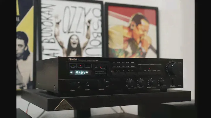 Denon DRA-35 Stereo Amplifier & Receiver with Phono  made in Japan