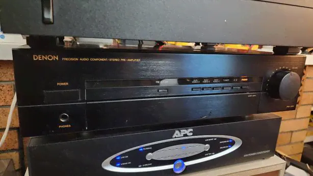 $100 · Denon PRA-1200 Preamp - MM/MC phono-1