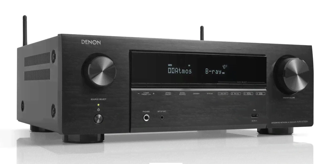 AV ресиверы Denon AVR-X1700H - 7.2-канальный 8K AV-ресивер