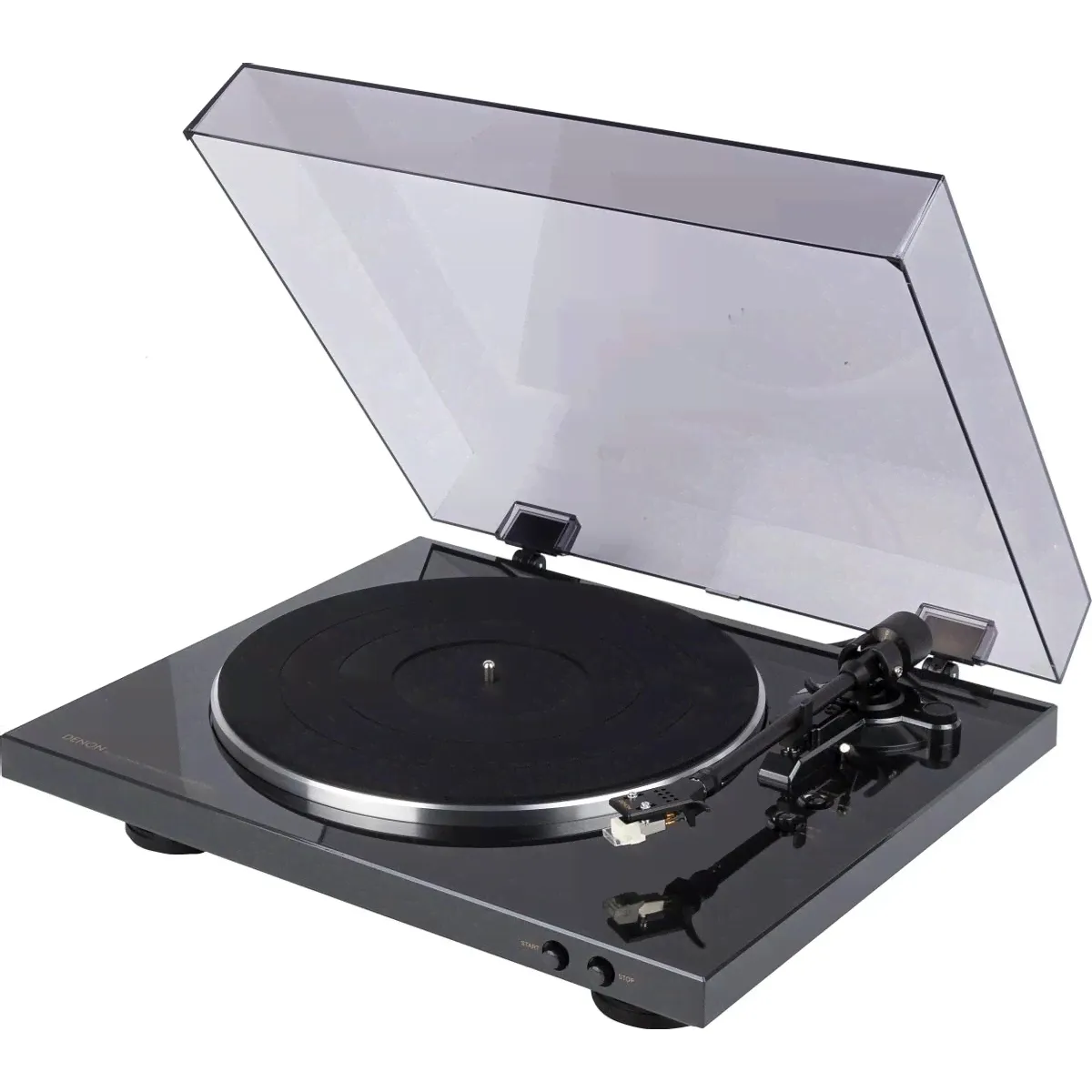 Проигрыватель винила Denon DP-300F, черный