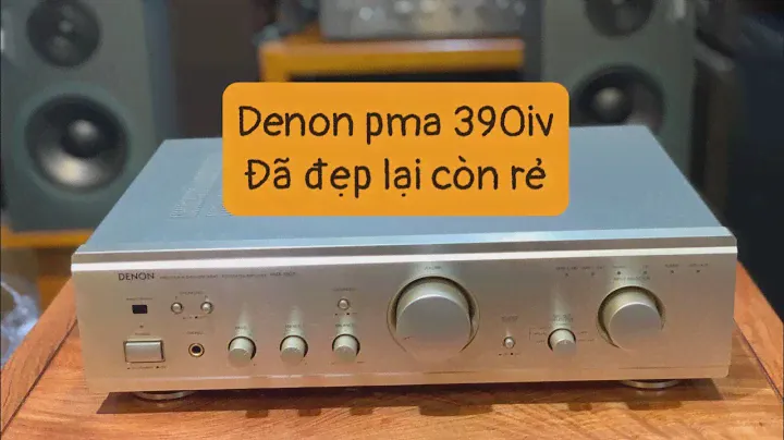 Denon pma 390iv hàng nhật về đẹp xuất sắc. Zin nguyên bản.chơi loa bose hợp như cậu mợ. Giá lại rẻ