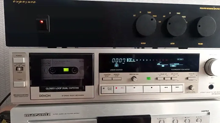 Denon DR - M33 касетна дека , Exposure Super XIV, Celestion Ditton 15 XR.