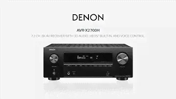Denon - Introducing the AVR-X2700H 8K AV Receiver