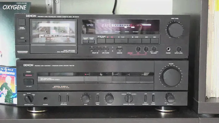 DENON DR-M24HX & DENON PMA-720