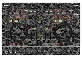 Denon DJ MC 6000 MK2 Skin Skull