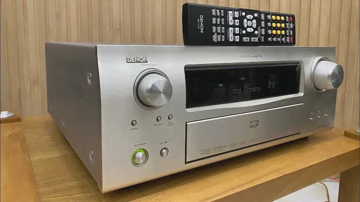 Test Denon AVC-3808 Made in Japan 320W,USB lossless
