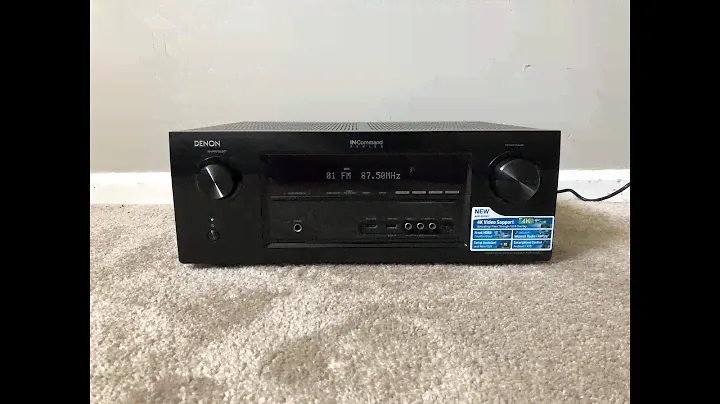 How to Factory Reset Denon AVR-2313CI 7.2 HDMI 4K Home Theater Surround Receiver